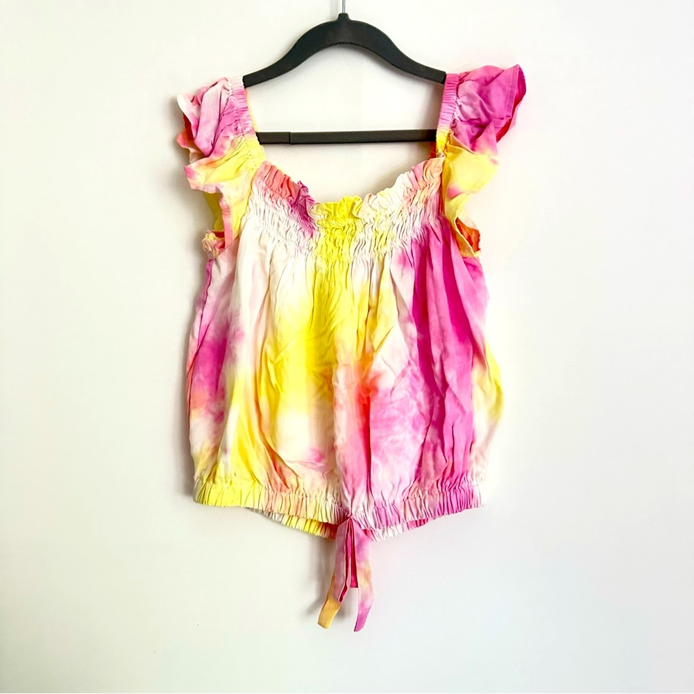 Vintage Havana, summer girl blouse, pink size L